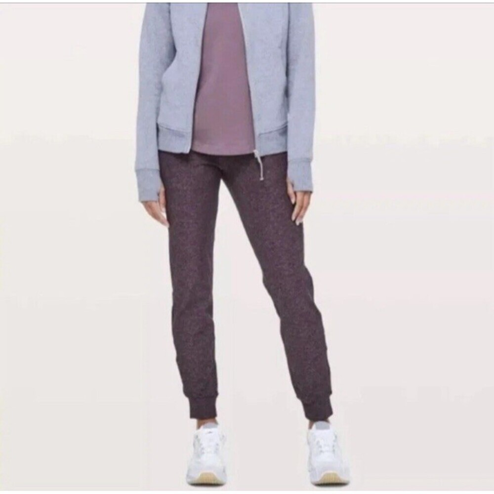 Lululemon Ready To Rulu Pant Heathered Arctic Plum Size 10